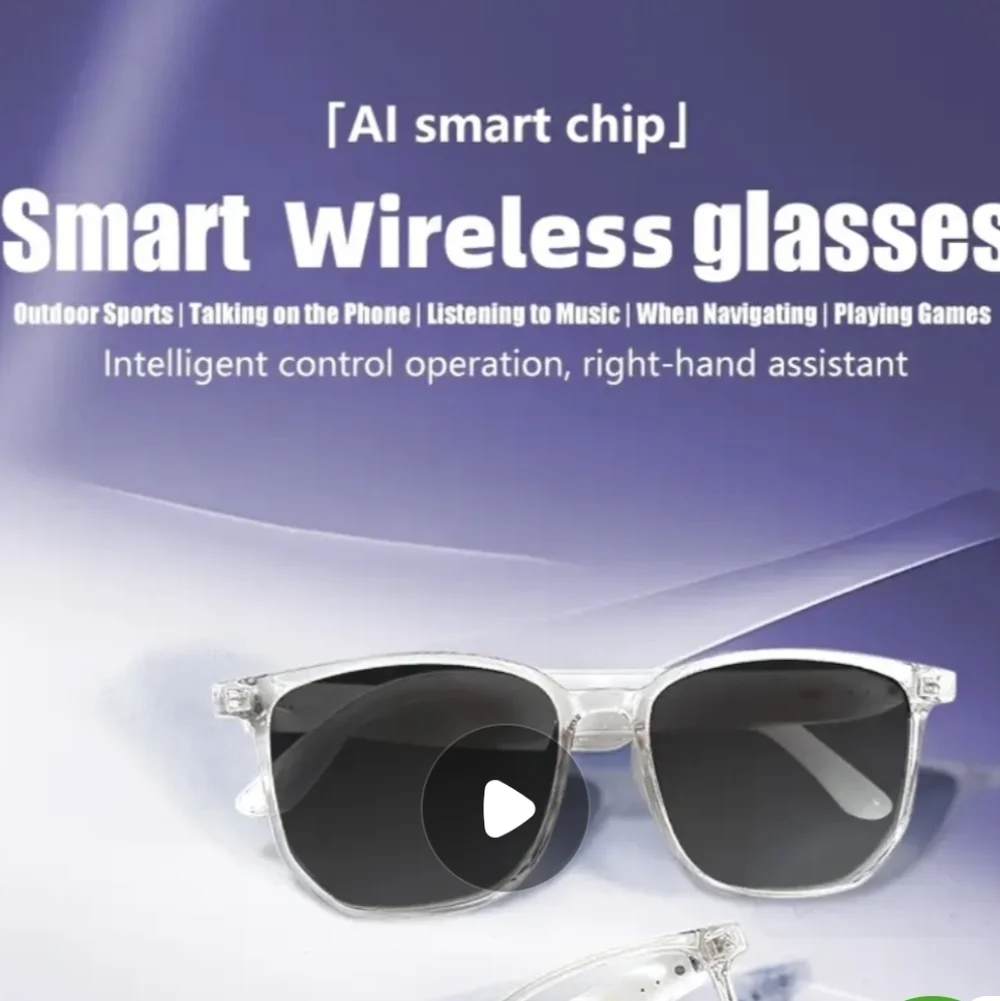 Smart Wireless Glasses Elegant Color Changing Frame Glasses